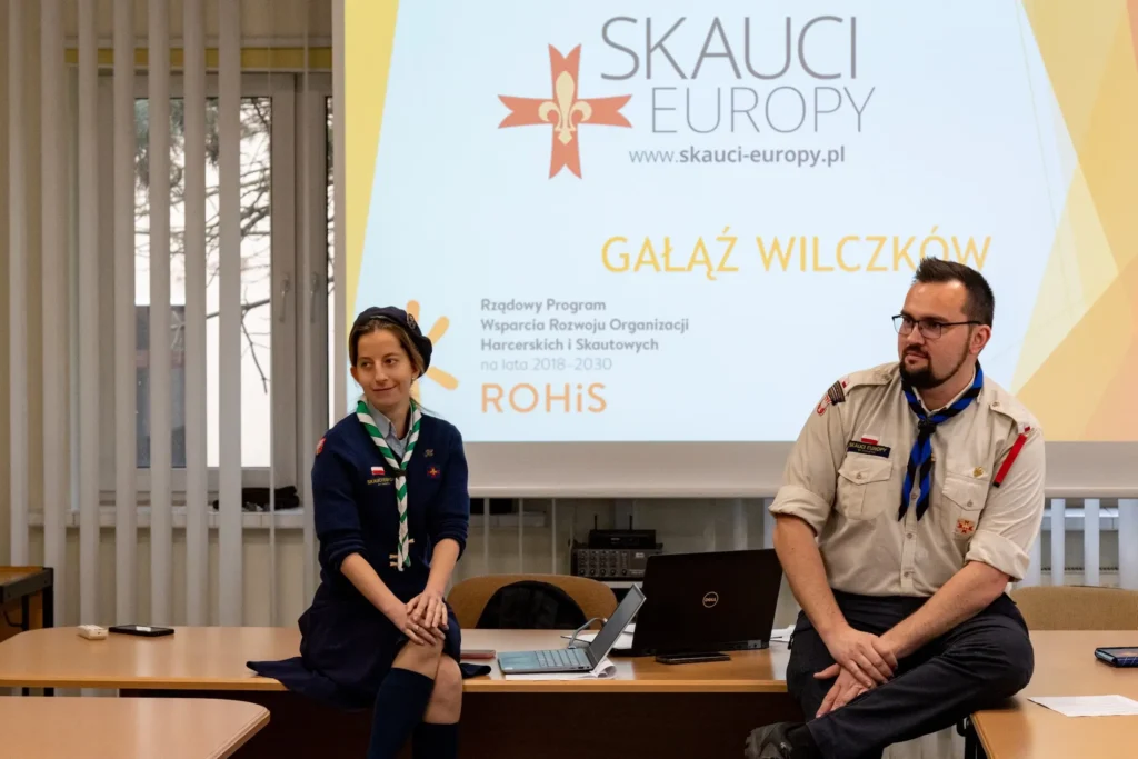 Szczepowy weekend 2025 - Praca z żółtą gałęzią - Michalina Pikus HR & Emil Zawski HR